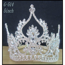 Silver Princess Princess Princesse Vente en gros Hot Beauty Beauty Tiara Crown